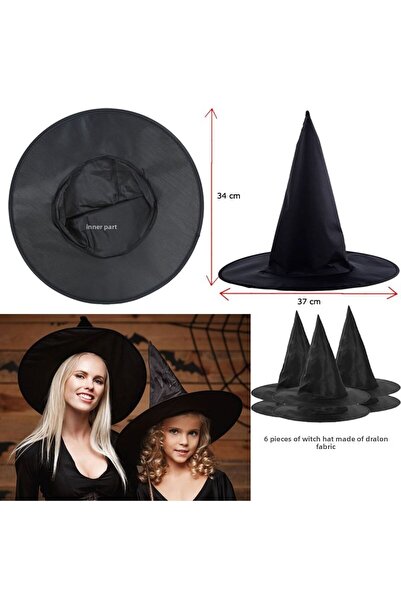 partidolu Υφασμάτινο καπέλο Halloween Dralon - Συμβατό για ενήλικες και παιδι...