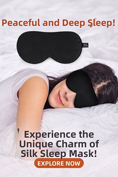 poswicon قناع عين مقاوم للضوء للنوم - للنوم العميق والمستمر، قناع عين أسود قا...