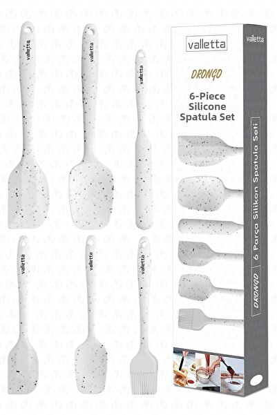 valletta Set de spatule din silicon antiaderente, rezistente la căldură și la...
