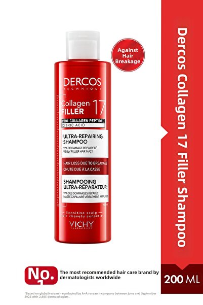 Vichy Dercos collagen 17 filler shampoo 200ml