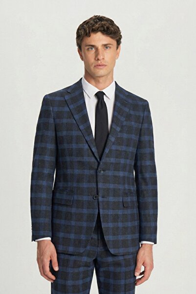 Sabri Özel Erkek Takım Elbise Koyu Lacivert