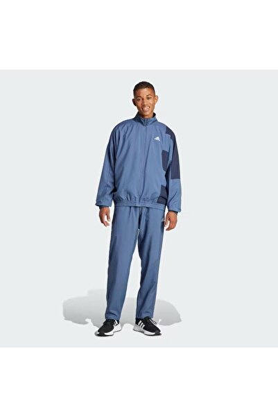 adidas Ανδρική Αθλητική Φόρμα με Χρωματικά Μπλοκ S
