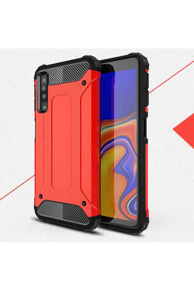 noktaks حافظة متوافقة مع هاتف Galaxy A9 2018، حافظة مزدوجة الطبقات واقية من ا...