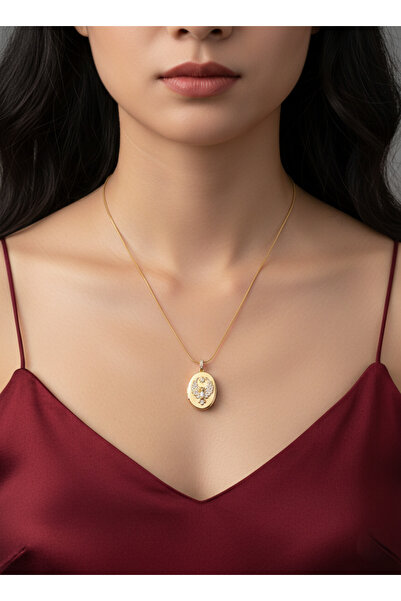 Elmosia Jewelry Alya Kolyesi Pop-Up Cover Phoenix Medallion Necklace – Photo ...