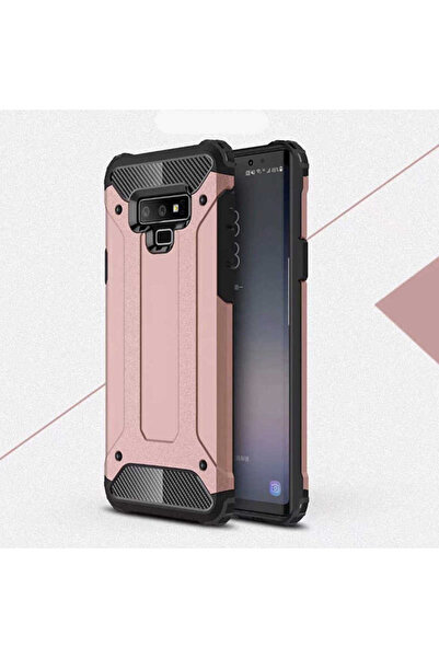 noktaks Galaxy Note 9 uyumlu - Kılıf Çİft Katman Koruyucu Crash Military Tank...