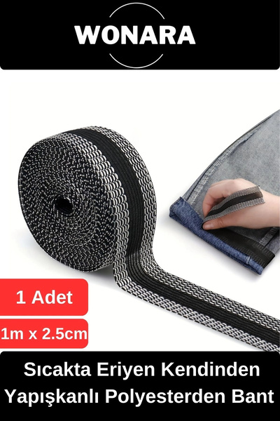 Wonara #BantPaça Polyester Kumaş Kaynaştırma Sıcakta Eriyen Kendinden Yapışka...