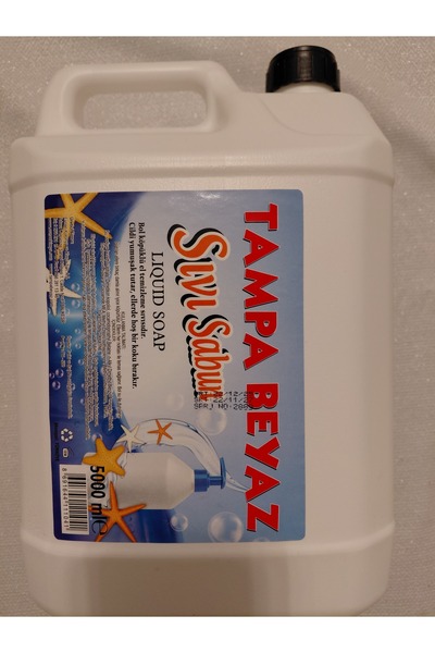 TAMPA White Soap Perfumed Liquid Soap 5 Lt