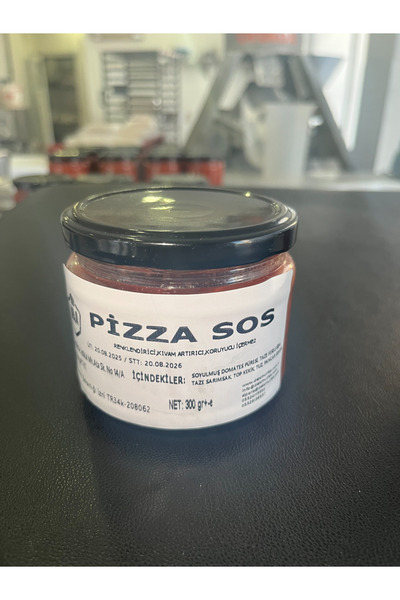 DELA MUTFAK KATKISIZ DOĞAL PİZZA SOSU 300 GR × 2