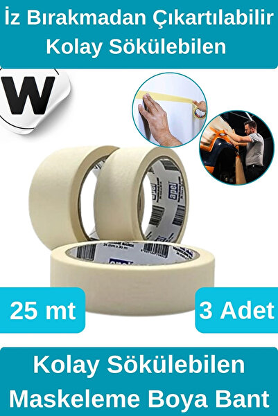 Wonara #KrepKağıt İz Bırakmadan Çıkartılabilir Isıya Dayanıklı Kolay Sökülebi...