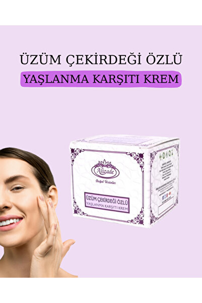 Alizade Üzüm Çekirdeği Kremi %100 Doğal Ürün