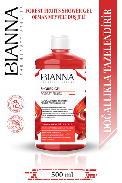 Bianna Orman Meyveleri Özlü Tüm Ciltler İçin Uygun Doğal Ferahlık Veren Nemle...
