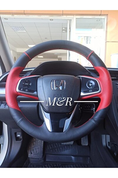 M&R OTO KILIF AKSESUAR Honda Cıvıc Fc5 Spor Model Derı Dıreksıyon Kaplama