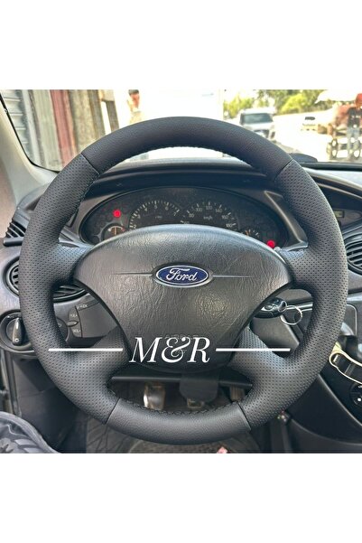 M&R OTO KILIF AKSESUAR Focus 1 Kasa Orijinal Kaplama Deri Direksiyon Kılıfı