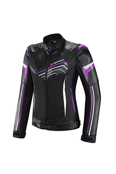 Scoyco Jk153w purple women's motorcycle jacket motozilla