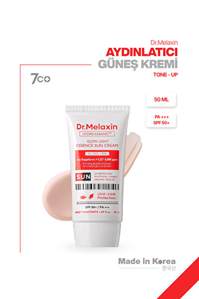 Dr.Melaxin Pembe Tone Up Etkili, Aydınlatıcı & Nemlendirici Hydro Ceramic Gün...