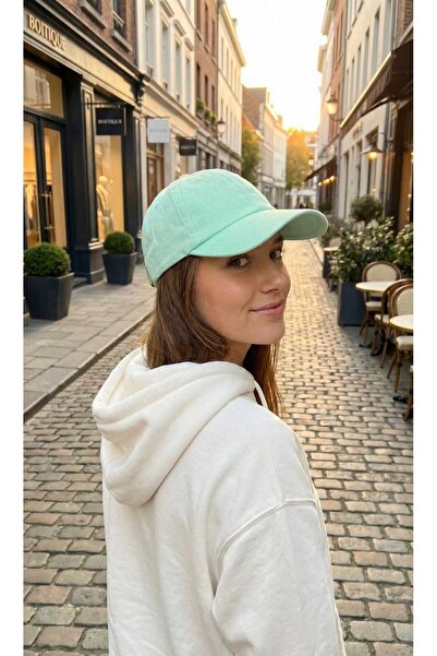 LAGRANZE قبعة نسائية كاجوال ذات تفاصيل متعثرة، قبعة كلاسيكية فاخرة من القطن ا...