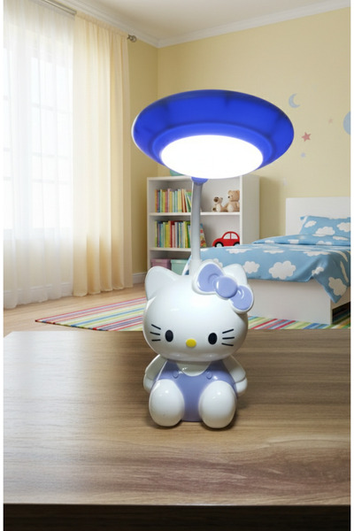 Home Hello Kitty Sevimli Masa ve Gece Lambası Şarjlı-Kablosuz