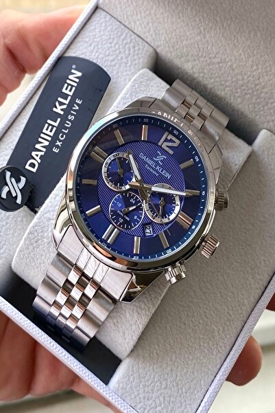 Daniel Klein Çelik Kordon Erkek Kol Saati+ 3 ATM SU GEÇİRMEZLİK,2 YIL GARANTİLİ