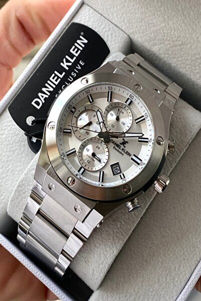 Daniel Klein Yeni Sezon Paslanmaz Çelik Kordon Erkek Kol Saati,3ATM Su Geçirm...