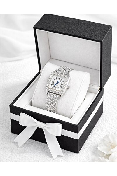 Spectrum Yeni Model Gümüş Renk Çelik Kol Saati