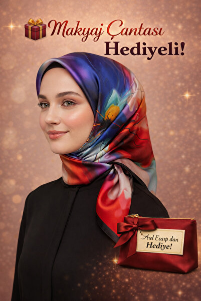 Picasso وشاح كريستالي بمظهر حريري يناسب كل ملابس – تصميم أنيق من التويل 90×90