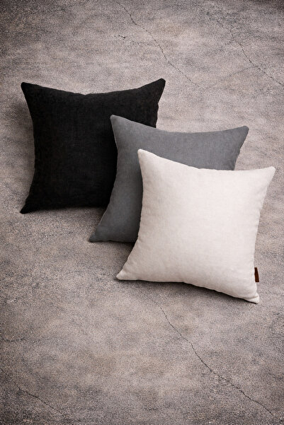 Alacastore Зовнішній м'який текстурний садовий балкон 43x43, 3-комплект чорно...