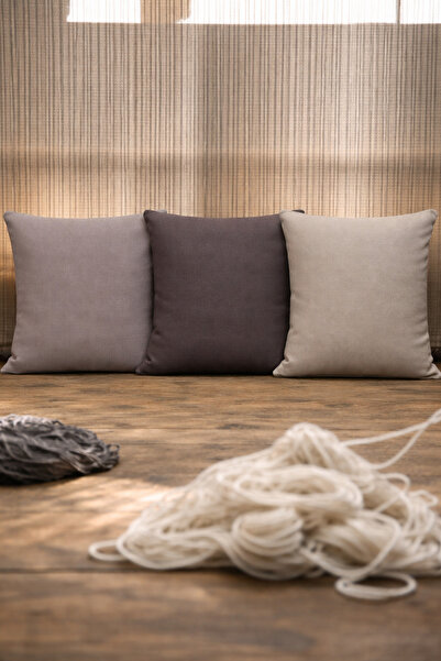 Alacastore Бежево-кавовий та каштаново-коричневий декоративний набір з 3 поду...