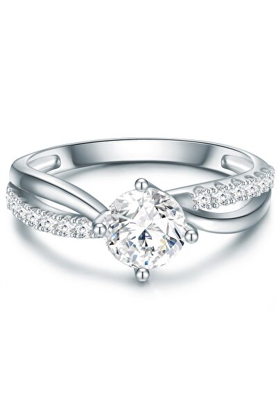 Trilani Silberring Ring Sterling Silber Zirkonia weiß