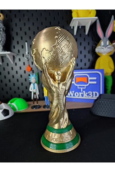 WORK3D Cupa Mondială Fifa 25CM Imprimare color 3d (Cupa Mondială)