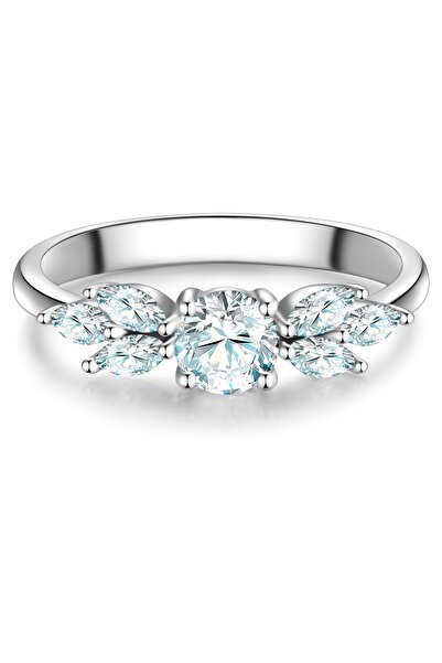Trilani Silberring Ring Sterling Silber Zirkonia weiß