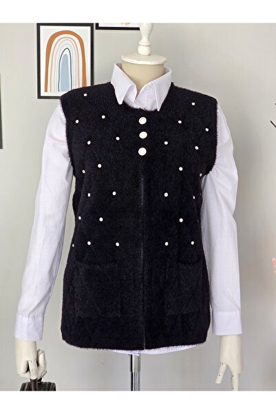 ENDAMIM ΚΟΝΤΟ ΚΟΡΥΦΑΙΟ ΠΛΕΚΤΟ ΜΠΛΟΥΖΑ ΜΕ ΠΕΤΡΙΝΗ ΛΕΠΤΟΜΕΡΗΣΙΑ