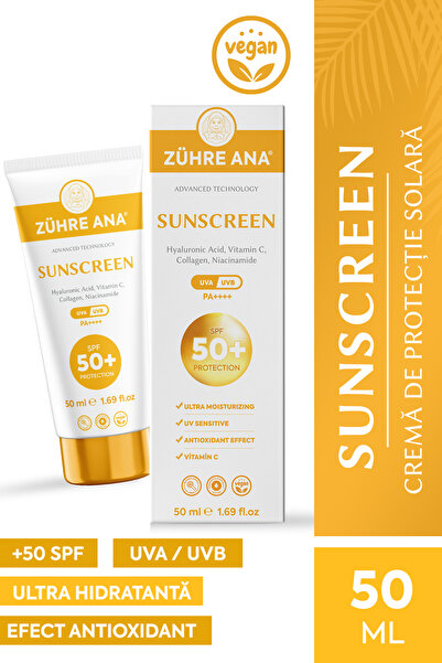 Zühre Ana Cremă Solară SPF 50+ UVA/UVB