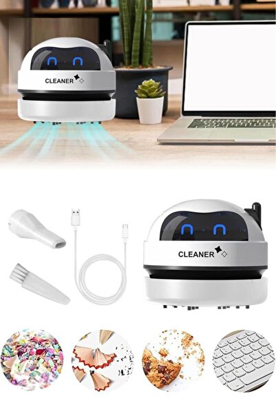 DEMPOWER Masa Ve Küçük Alanlar İçin Mini Vakum Süpürge