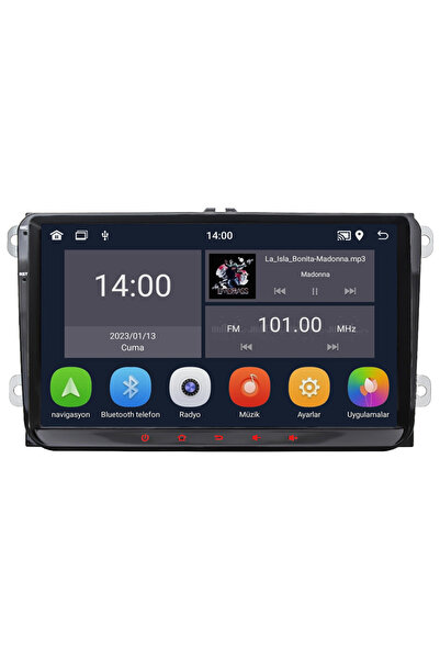 Carvocal Volkswagen Polo Uyumlu Android Multimedya Sistemi (2010-2013)