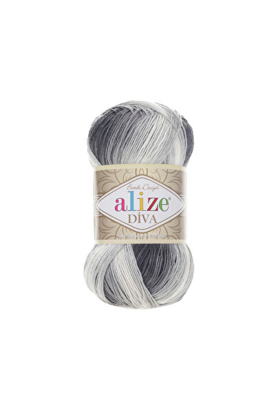 Alize Diva Batik Design Fir pentru tricotat manual 100 gr