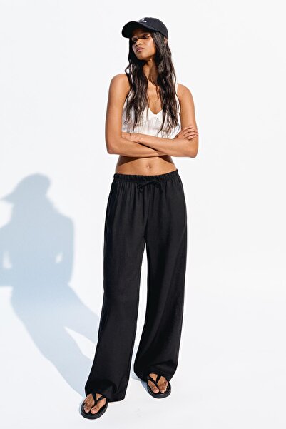 Bershka Beli lastikli pantolon