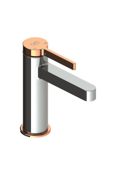 GPD Gildro Washbasin Faucet Black Rose-Gold-Mlb165-S-R