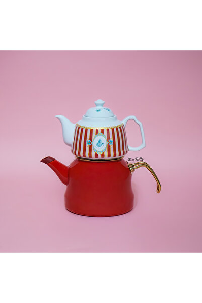 Miss Betty Bellisima Enamel Royal Porcelain Teapot with Infuser