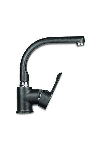 Marka صنبور حوض بوليسو ميلاس ميكس سوان كروم - أسود Mls301K