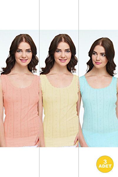 CNT Women's Colorful Wide Strap Jacquard Athlete 3 Pack