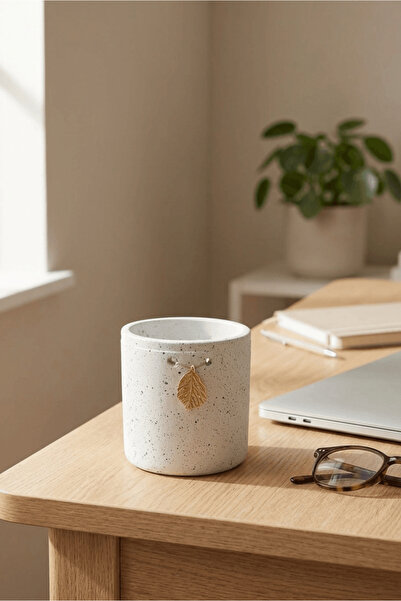 HOMİNG Soren Ceramics Златна ваза с детайлен дизайн за цветя 242456