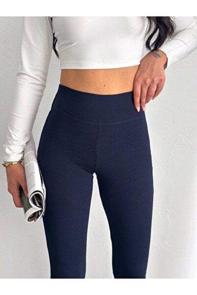 PUCKA FASHION Pucka Ribana Karyokalı Yüksek Bel Likralı Toparlayıcı İspanyol ...