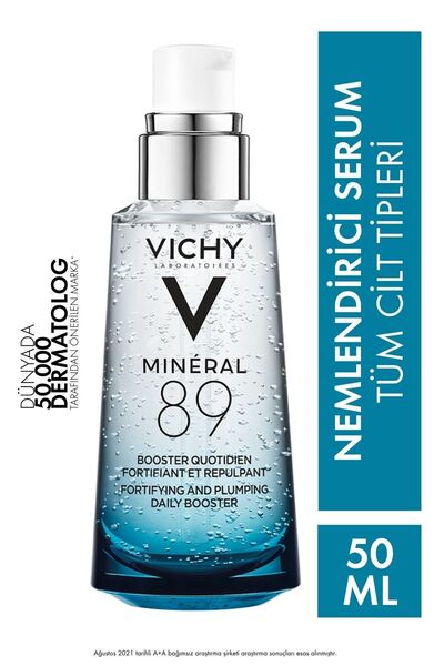 Vichy Mineral 89 Hyalüronik Asit İçeren Nemlendirici ve Güçlendirici Serum 50...