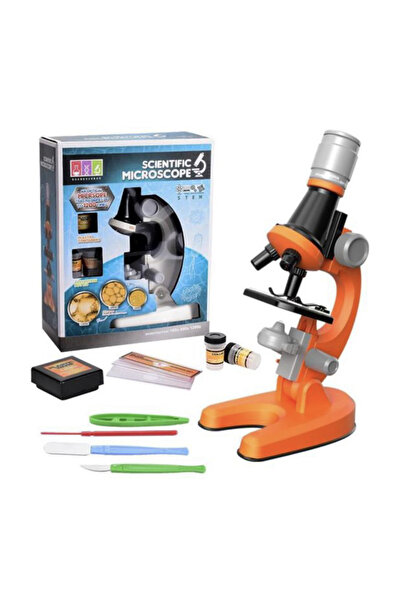 Krista Jucărie educațională STEM Microscop pentru micii oameni de știință, po...