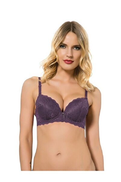 Belvü Sutien fără asistare din dantelă pentru damă violet