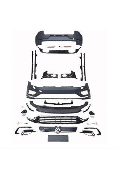 Wisco Volkswagen Golf 7.5 R (1317 Golf 7 İçin Uyumludur) Tampon Seti Komple (...
