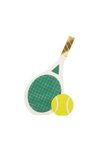 Meri Meri - Tennis Napkins - Tenis Peçeteler - 16'lı