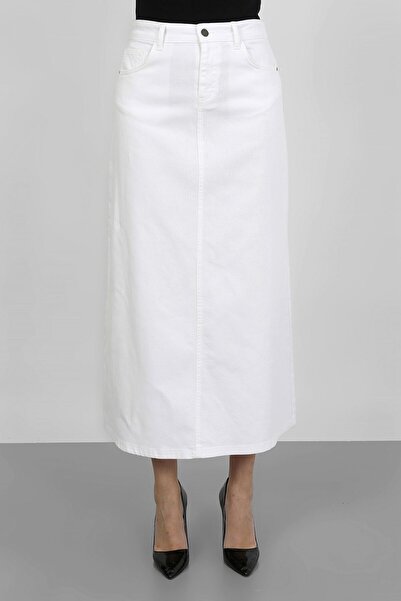 vl vellichor تنورة حجاب بيضاء