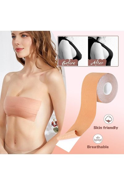NBB Bandă pentru ridicarea sânilor din material textil de culoarea pielii 5M