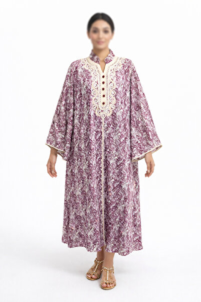 THOGUE جلابية نسائي كويتي بتطريز انيق وفاخر